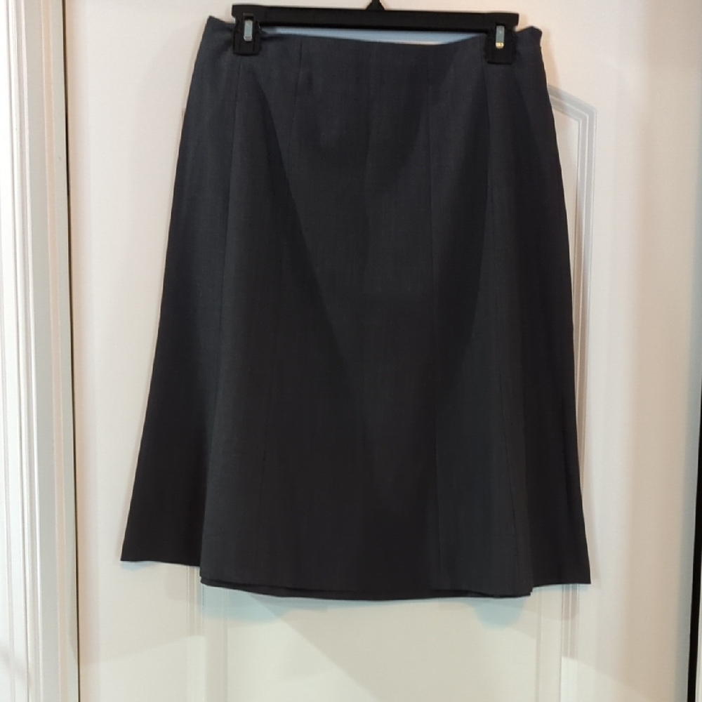 Chic Nygard Charcoal A-Line Women's Skirt Size 6